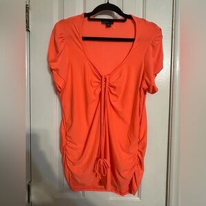Orange Women's Top